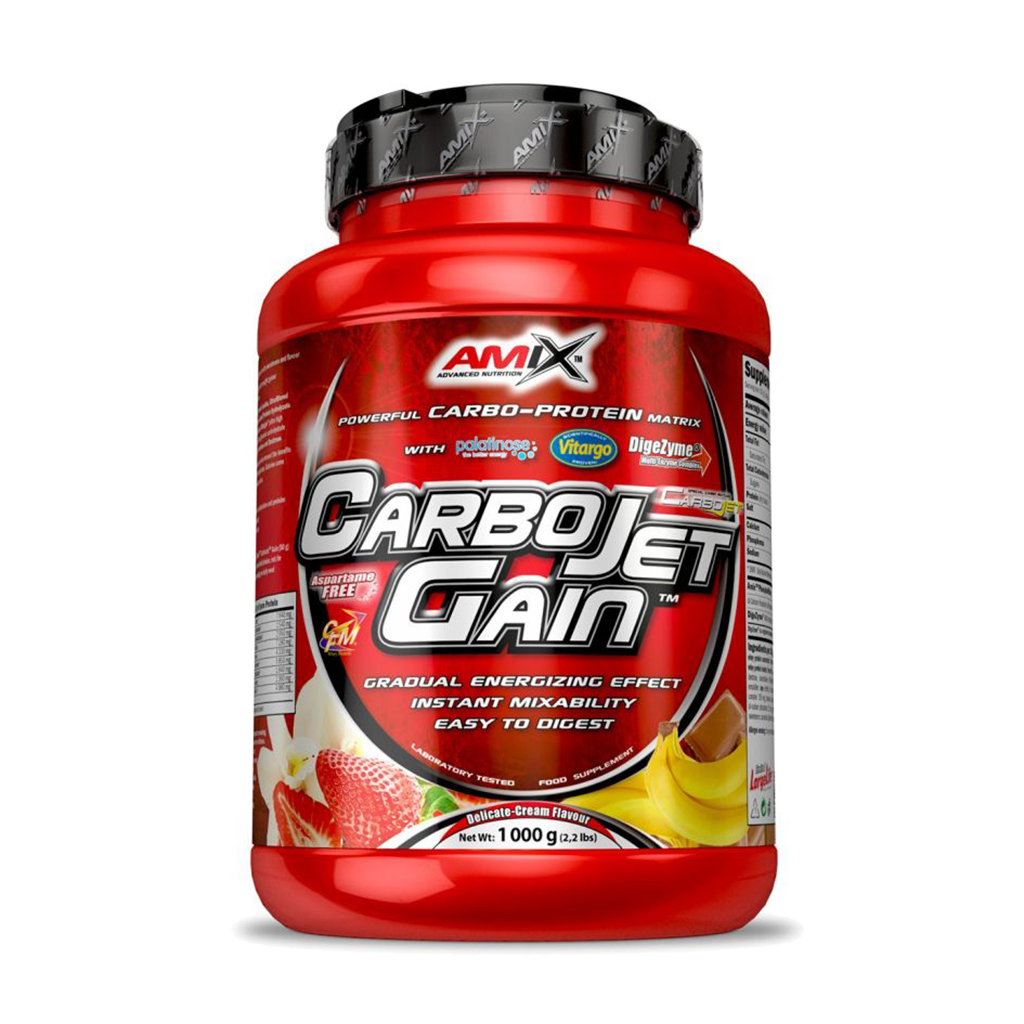 Гейнер Amix Nutrition CarboJet Gain Полуниця, 1 кг