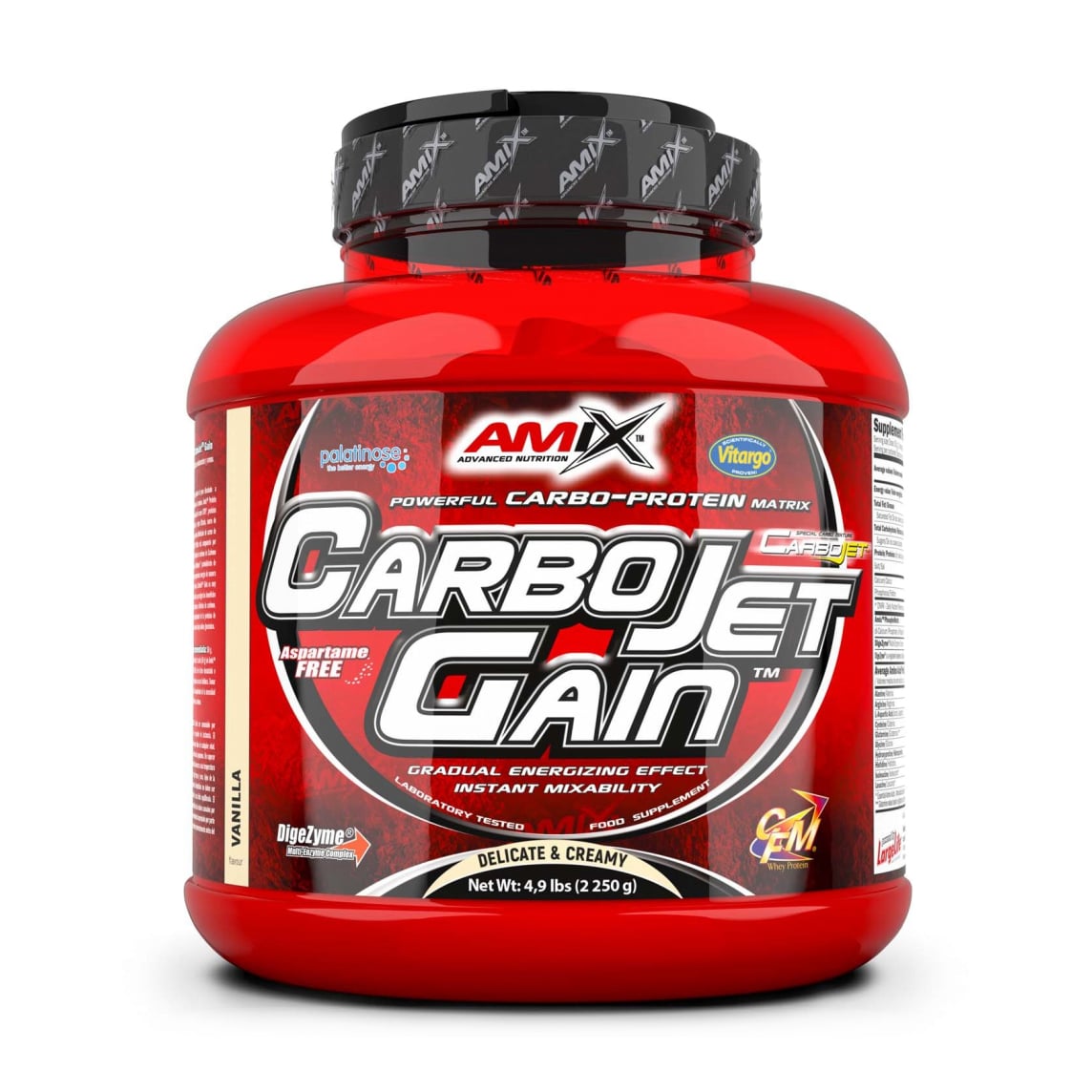 Гейнер Amix Nutrition CarboJet Gain Ваніль, 2.25 кг